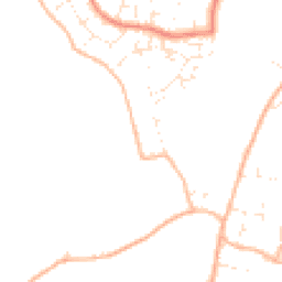 Daytime road noise heatmap for TA3 7NG