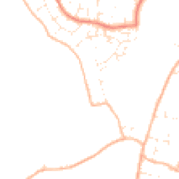 Daytime road noise heatmap for TA3 7NH