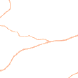 Daytime road noise heatmap for TA3 7QG