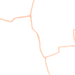 Daytime road noise heatmap for TA4 1BB