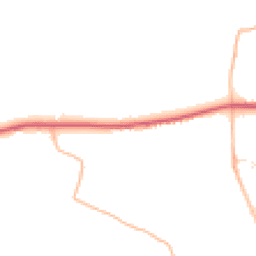 Daytime road noise heatmap for TA4 1DX