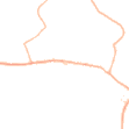 Daytime road noise heatmap for TA4 2US