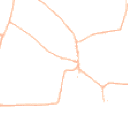 Daytime road noise heatmap for TA4 3AE