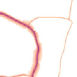 Daytime road noise heatmap for TA4 3HT