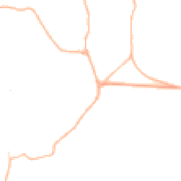 Daytime road noise heatmap for TA4 3LZ
