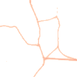 Daytime road noise heatmap for TA4 3ND