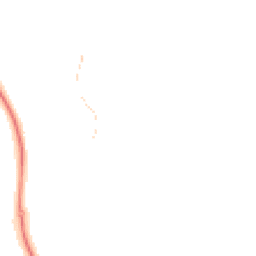 Night-time road noise heatmap for TA4 3NJ