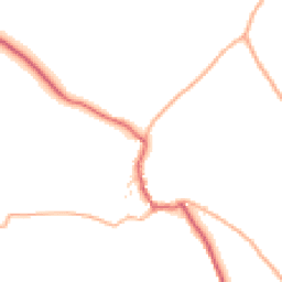 Daytime road noise heatmap for TA4 4JA