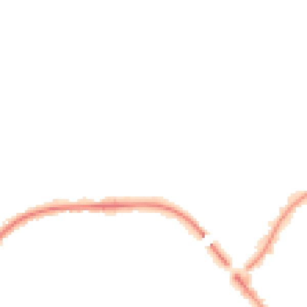 Night-time road noise heatmap for TA6 3JW