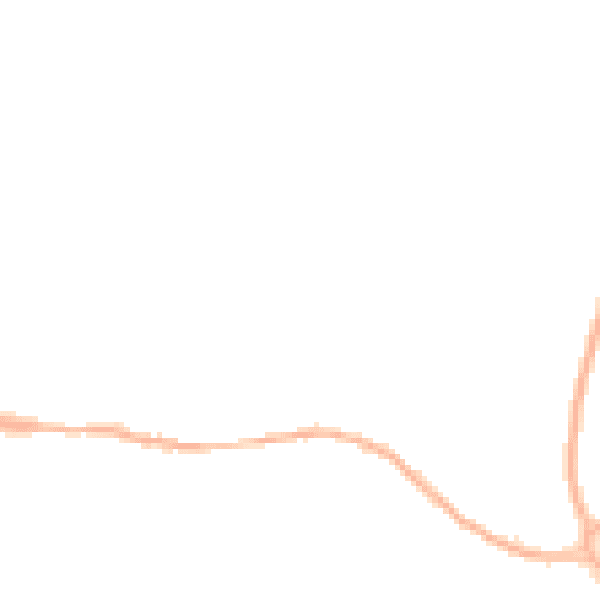 Night-time road noise heatmap for TF1 5FP