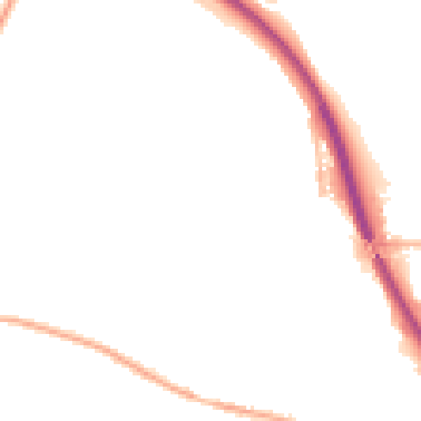 Night-time road noise heatmap for TF2 6ND