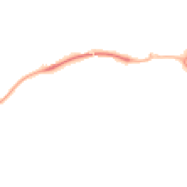 Night-time road noise heatmap for TF2 7BB