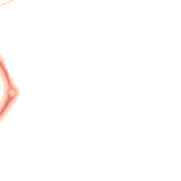 Night-time road noise heatmap for TF2 8TA