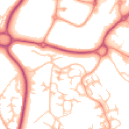 Daytime road noise heatmap for TF4 2AX