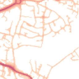 Daytime road noise heatmap for TF4 2DA