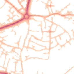 Daytime road noise heatmap for TF4 2DE