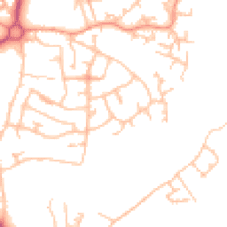 Daytime road noise heatmap for TF4 2DH