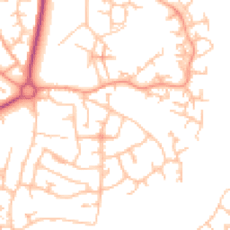 Daytime road noise heatmap for TF4 2DP