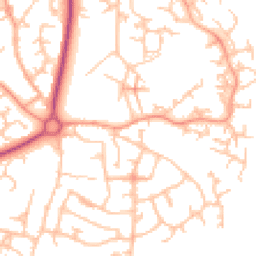 Daytime road noise heatmap for TF4 2DS