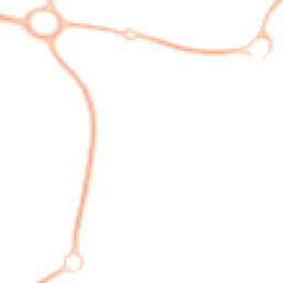 Night-time road noise heatmap for TF4 2EB