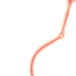 Night-time road noise heatmap for TF4 2FQ