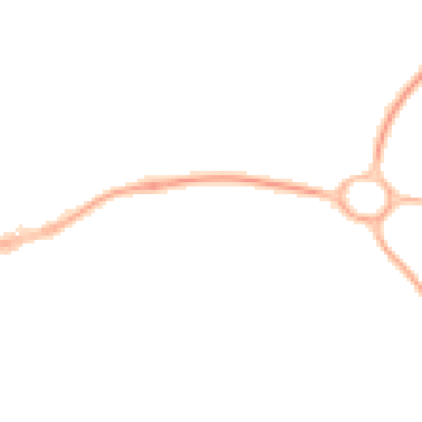 Night-time road noise heatmap for TF4 2GW