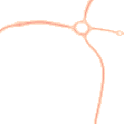 Night-time road noise heatmap for TF4 2JS