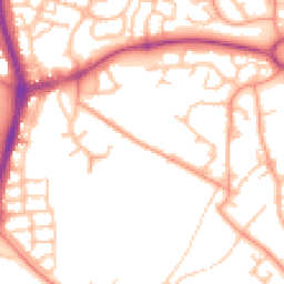 Daytime road noise heatmap for TF4 2LP
