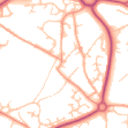 Daytime road noise heatmap for TF4 2LR