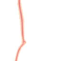 Night-time road noise heatmap for TF4 2NE