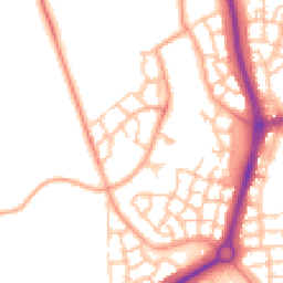 Daytime road noise heatmap for TF4 2PN