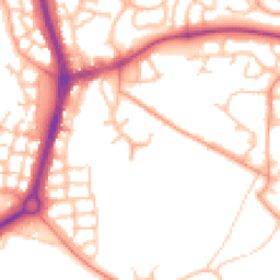 Daytime road noise heatmap for TF4 2PS
