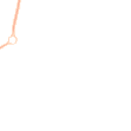 Night-time road noise heatmap for TF4 2QU