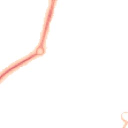 Night-time road noise heatmap for TF4 2SU