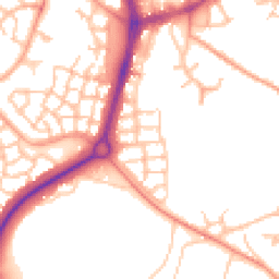 Daytime road noise heatmap for TF4 2SZ