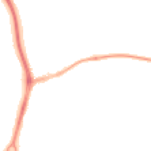 Night-time road noise heatmap for TF4 2TT