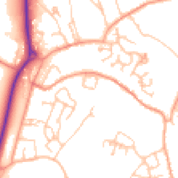 Daytime road noise heatmap for TF4 3FA