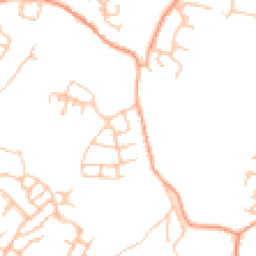 Daytime road noise heatmap for TF4 3FG
