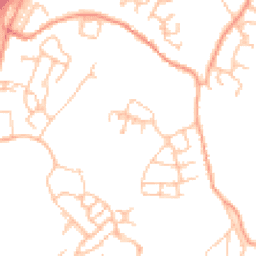 Daytime road noise heatmap for TF4 3GU