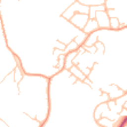 Daytime road noise heatmap for TF4 3HZ