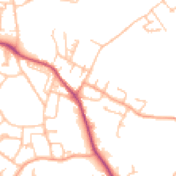 Daytime road noise heatmap for TF4 3PG