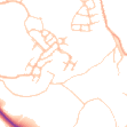 Daytime road noise heatmap for TF4 3QA