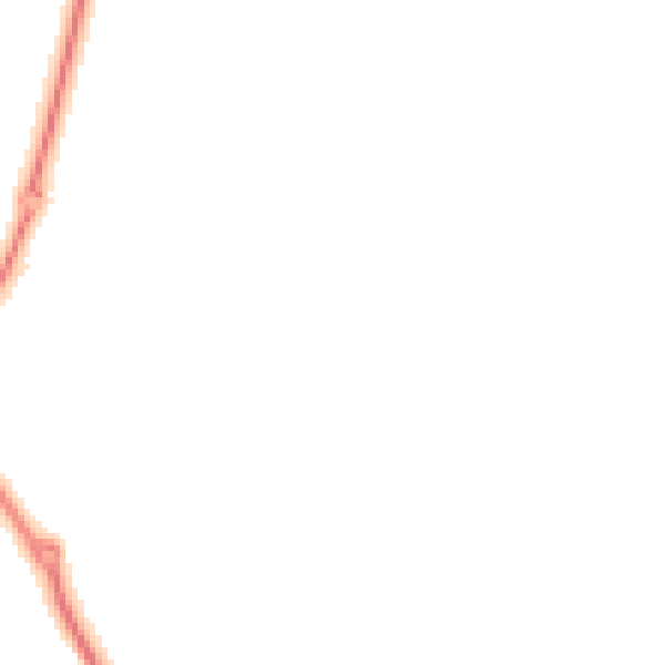 Night-time road noise heatmap for TF4 3ST