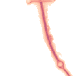 Night-time road noise heatmap for TF7 4JQ