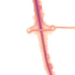 Night-time road noise heatmap for TF7 4LW