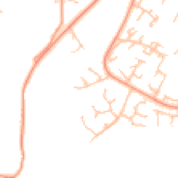 Daytime road noise heatmap for TF7 4NJ