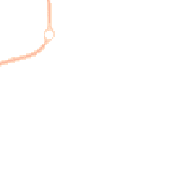 Night-time road noise heatmap for TF7 5BU