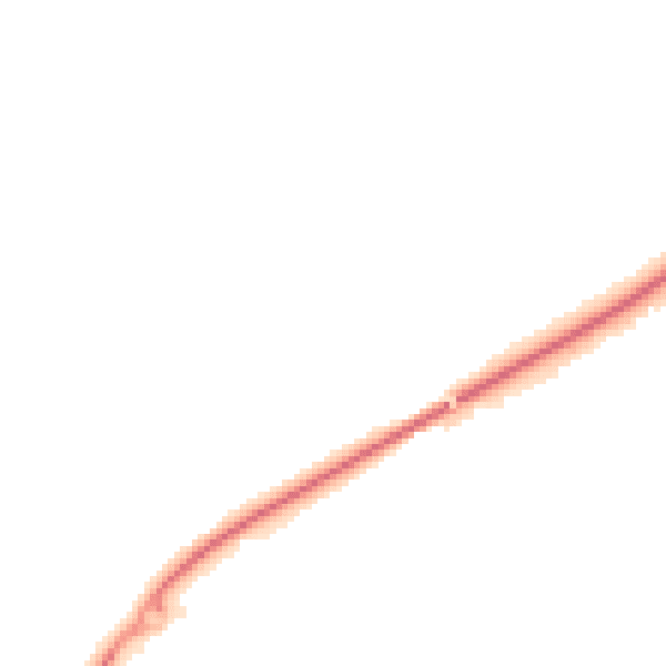 Night-time road noise heatmap for TF9 3PL