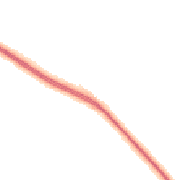 Night-time road noise heatmap for TF9 3RZ