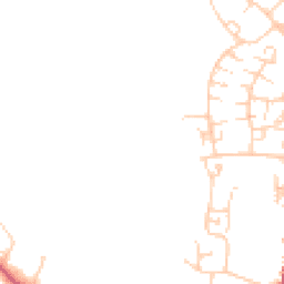 Daytime road noise heatmap for TN10 3JF